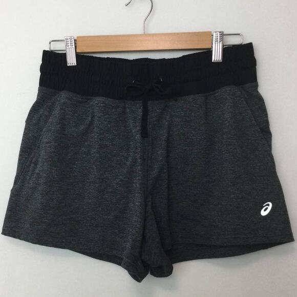 Asics brand Womens Medium Athletic Drawstring Shorts - Picture 1 of 3